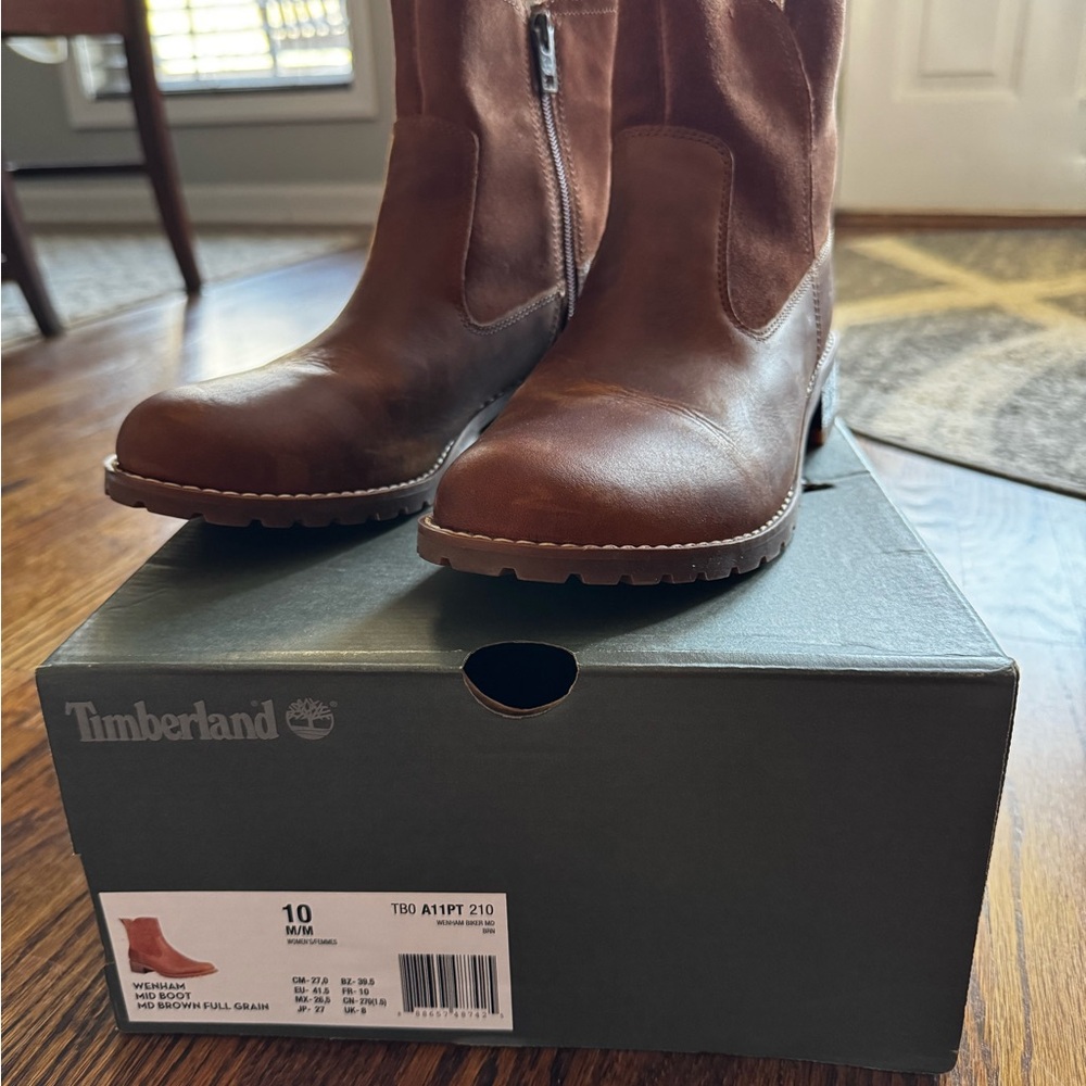 Timberland Brown Leather Boots